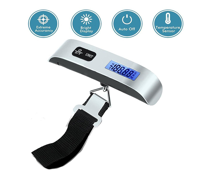 Taqdeer Digital Luggage Scale Capacity of 10g to 50Kg - Zoom Image 3