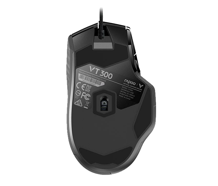 Rapoo VT300 Vpro Wired Optical Gaming Mouse - Black 18711 - Zoom Image 1