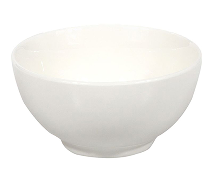 Royalford RF8765 4-inch Porcelain Ware Bowl - White - Zoom Image