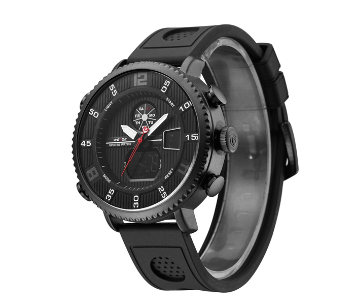 Weide WH-6106PU Analog and LCD Digital Watch Black and White - Zoom Image 3