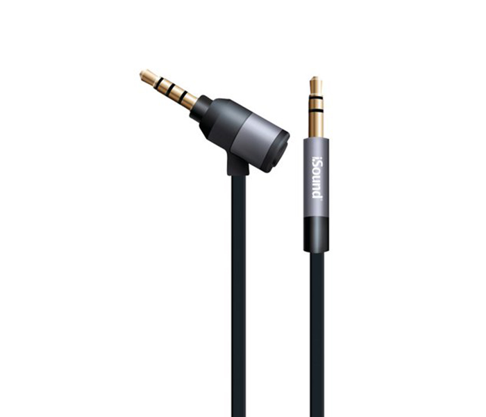 I Sound 6864 90cm Microphone Audio Cable - Black - Zoom Image 4