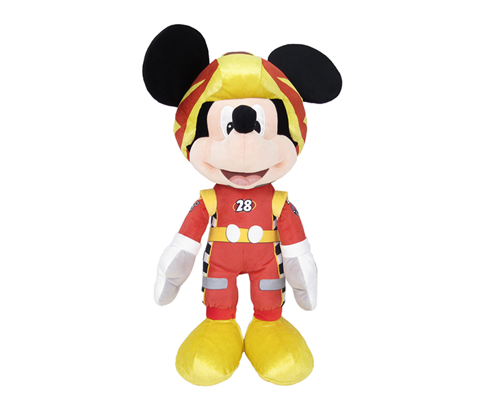 Disney Plush PDP1601266 20-inch MRR Mickey Mouse Racing Outfit Soft Toy - Zoom Image