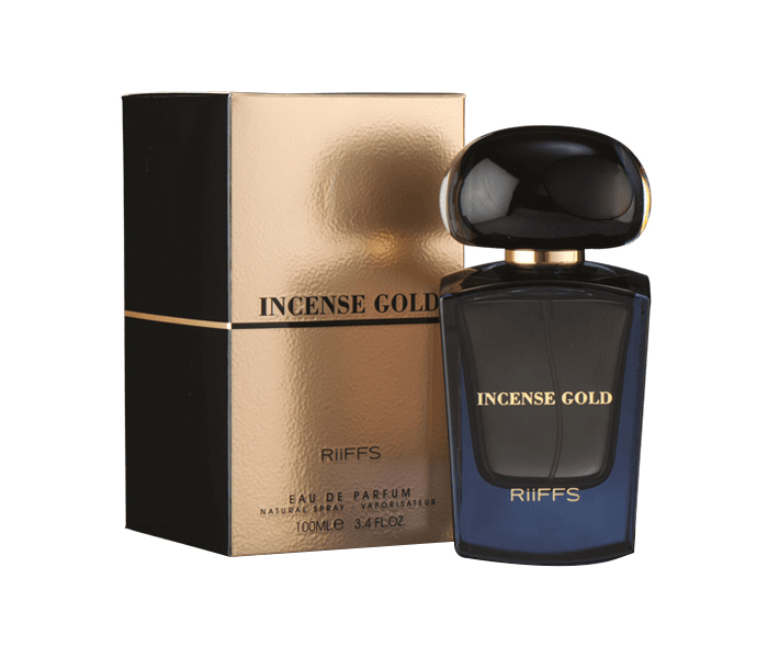 Riiffs Incense Gold Eau De Parfum Natural Spray for Unisex - 100 Ml - Zoom Image 3