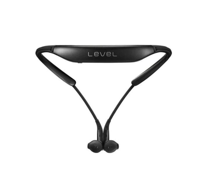 Level U Wireless Bluetooth In-Ear Headphones Neckband With Mic - Black - Zoom Image 2