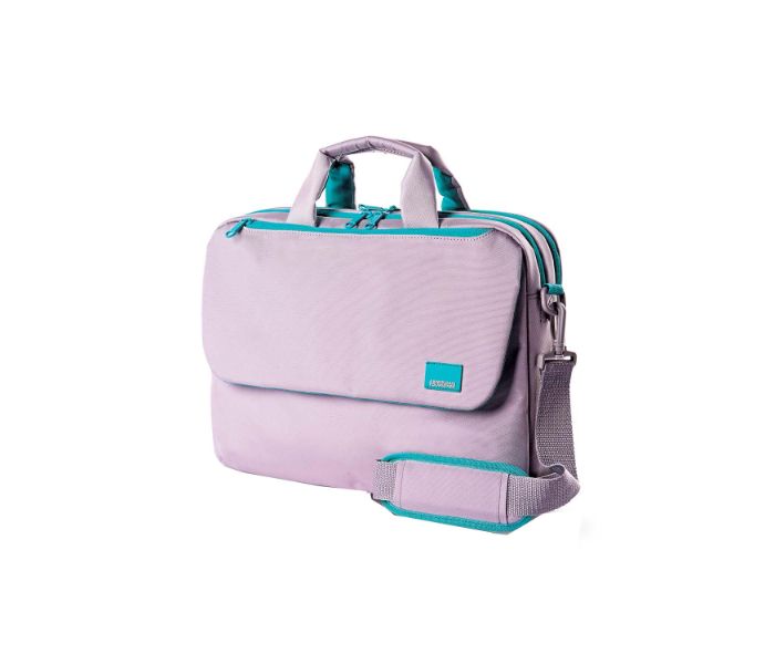 American Toursiter GAT104LUG00582 Huemix Business Briefcase Grey and Turquoise - Zoom Image