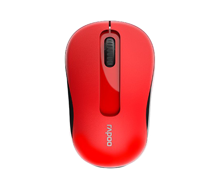 Rapoo M10 Plus 2.4GHz Wireless Optical Mouse - Red 17300 - Zoom Image