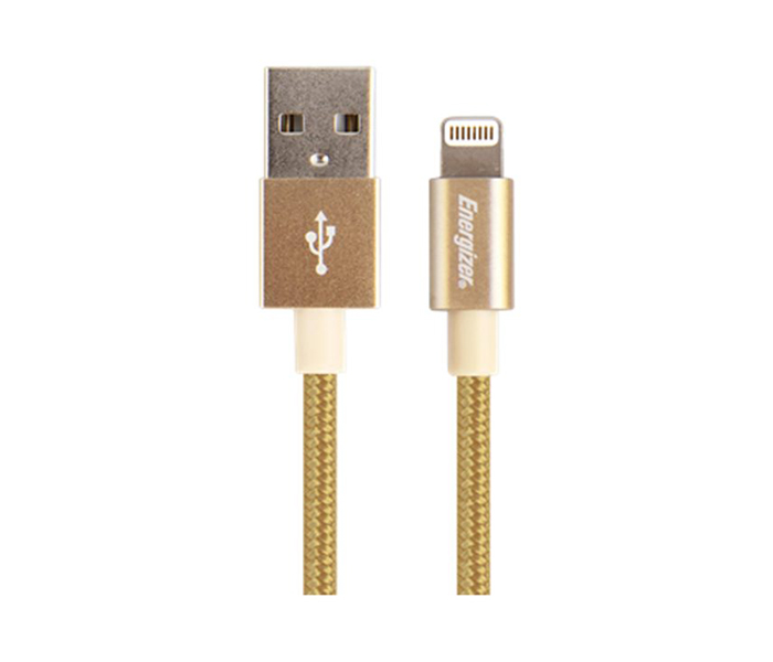 Energizer C13UBLIGGD4 1.2 Meter Hightech Metallic Lightning USB Cable - Golden - Zoom Image 4