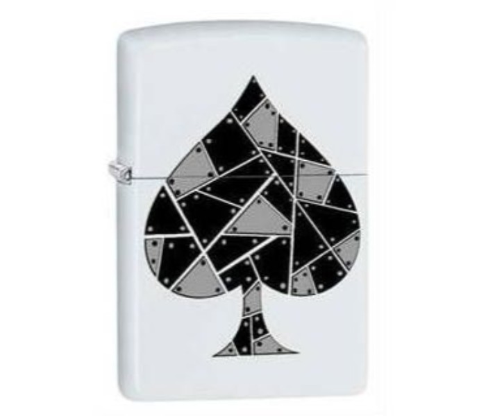 Zippo 29449 214 Ace Of Spade Lighter Black and White - Zoom Image