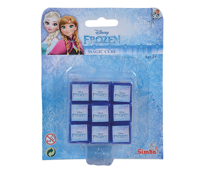 Simba 107052106 Frozen Ice Queen Trick Cube Puzzle - Zoom Image 1