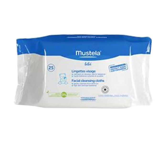 Mustela N12170515A Facial Cleansing Cloths - 25 Pieces - Zoom Image