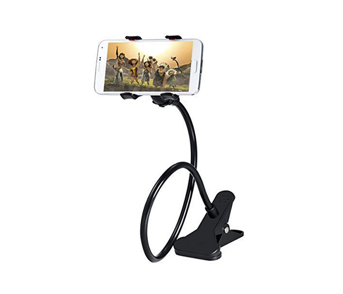 iends IE-SH961 Universal Smartphone Holder with Long Arms - Black - Zoom Image 3