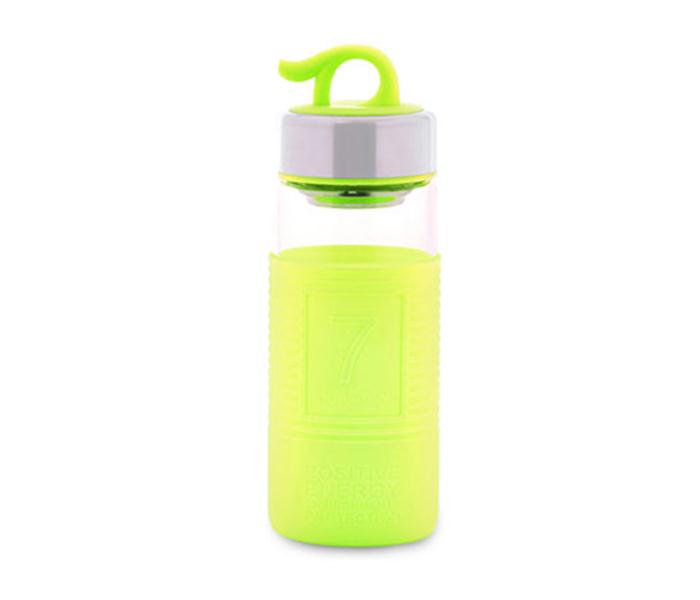 Royalford RF8307 400 ml Silicon Sleeve Water Bottle - Yellow - Zoom Image