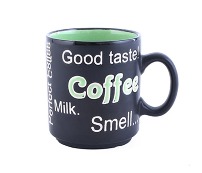  Royalford RF5938 9 oz Stone Ware Coffee Mug - Green - Zoom Image 1