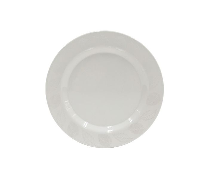 Flamingo FL9037MW 10-inch Melamine Ware Pearl Leaf Design Dinner Plate - Zoom Image