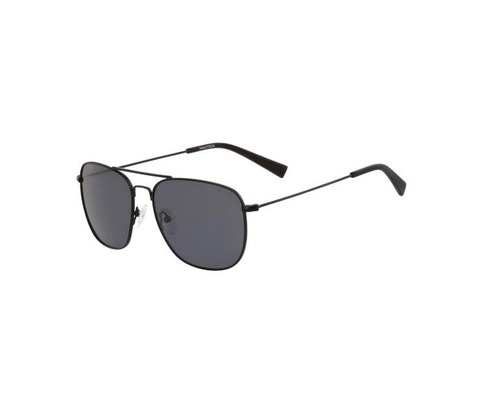 Nautica N4618SP 005 Wayfarer Black Frame & Black Mirrored Sunglasses for Unisex - Zoom Image