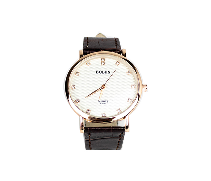 BOLUN Strap Watch for Men - Gold - Zoom Image 2