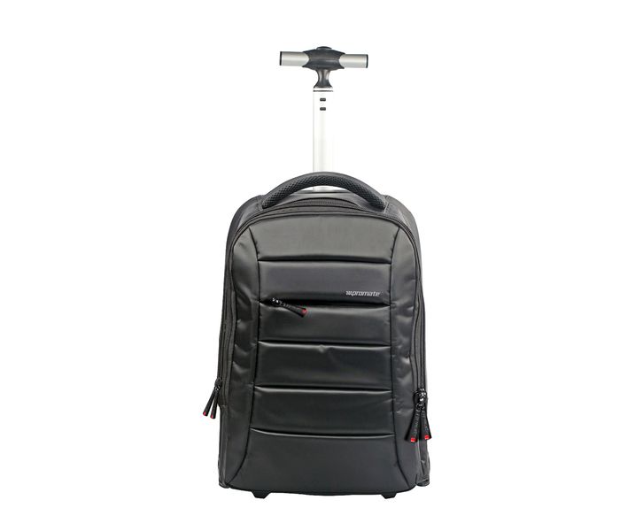 Promate Bizpak-TR 15.6 inch Heavy Duty Trolley Laptop Bag - Black - Zoom Image 6