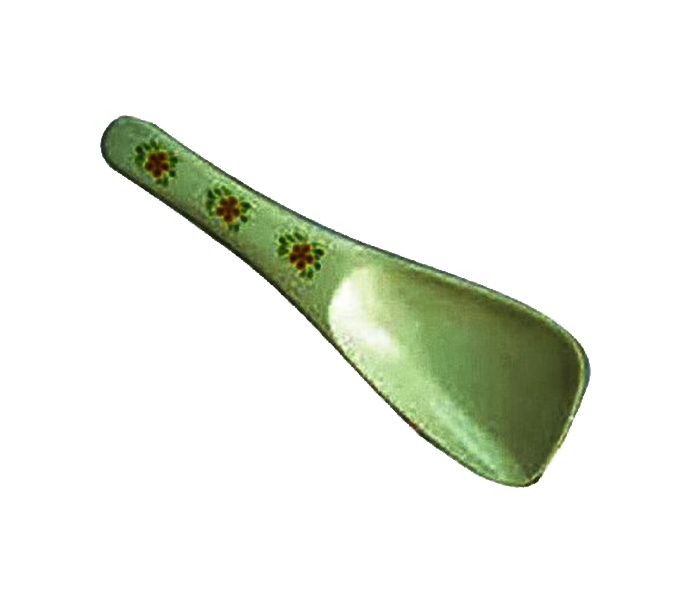 Royalford RF4596 Melamine Ware Rice Spoon - Green - Zoom Image