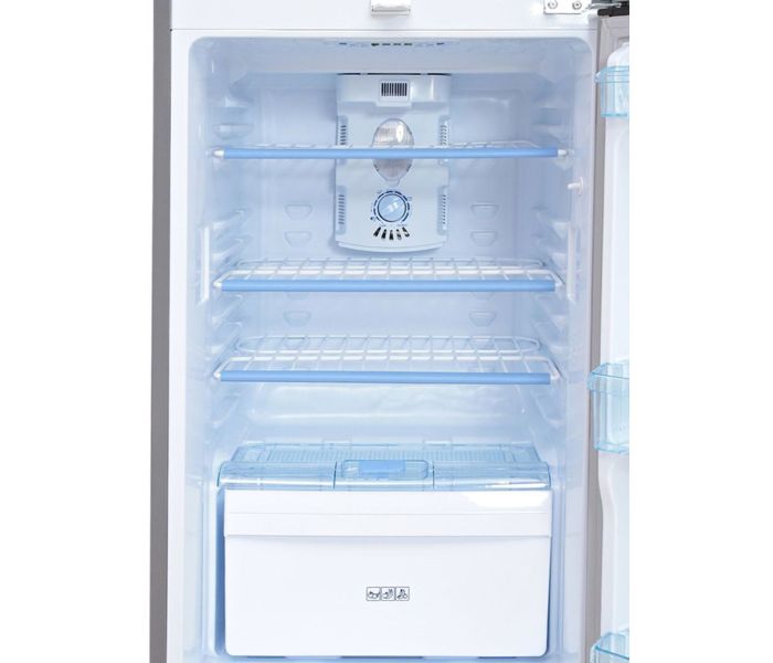 Nikai NRF240FN3S1 Double Door Frost Free Stainless Steel Refrigerator 240 Liter Silver - Zoom Image 3