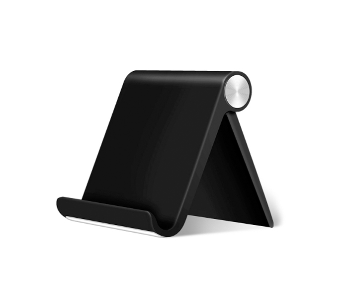 Zooni Universal Foldable Mini Stand Stents For Smartphones & Tablets - Black - Zoom Image 1