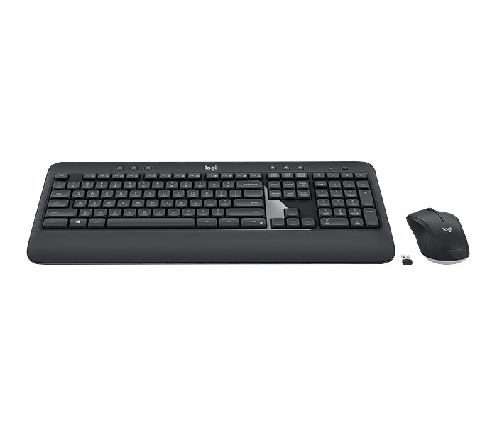 Logitech 920-008693 MK540 English Wireless Keyboard & Mouse Combo - Dark Grey - Zoom Image 1