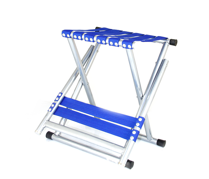 Taqdeer Bs-026 Folding Fishing Chair Seat For Outdoor Camping - Blue - Zoom Image 1