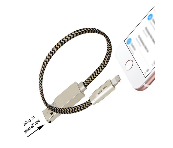 Trands TR-CR9364 Lightning Cable with Multifunction Card Reader - Zoom Image 3