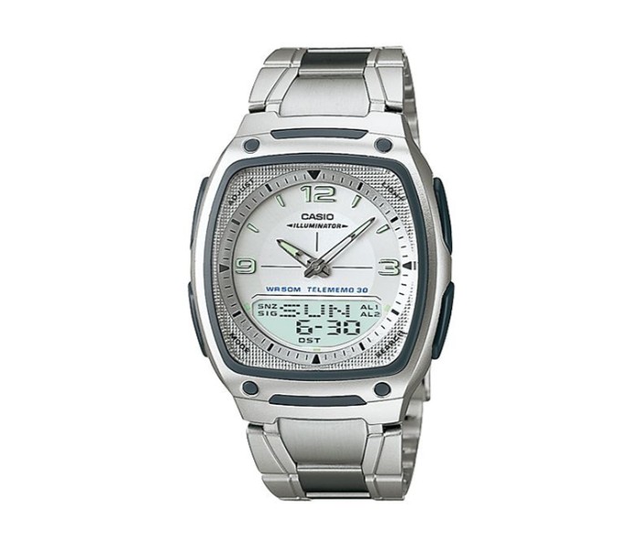 Casio AW-81D-7AVDF (CN) Mens Analog and Digital Watch Silver - Zoom Image 3