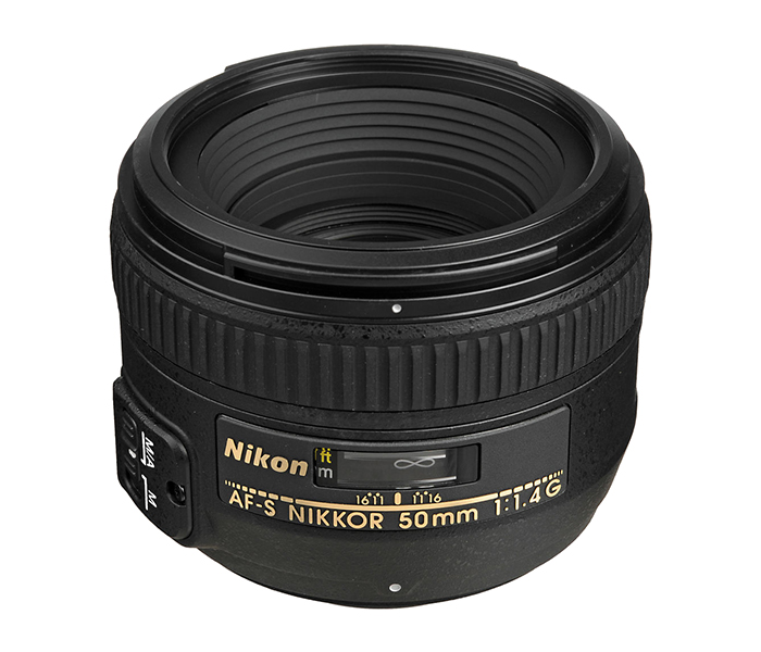 Nikon AF-S Nikkor 50mm f/1.4G Lens - Black - Zoom Image 2