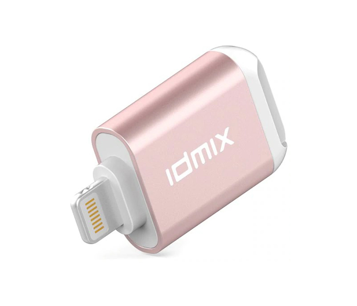 Idmix DL10 Mini Extended U Disk Adapter for iPhone X - Pink - Zoom Image 3