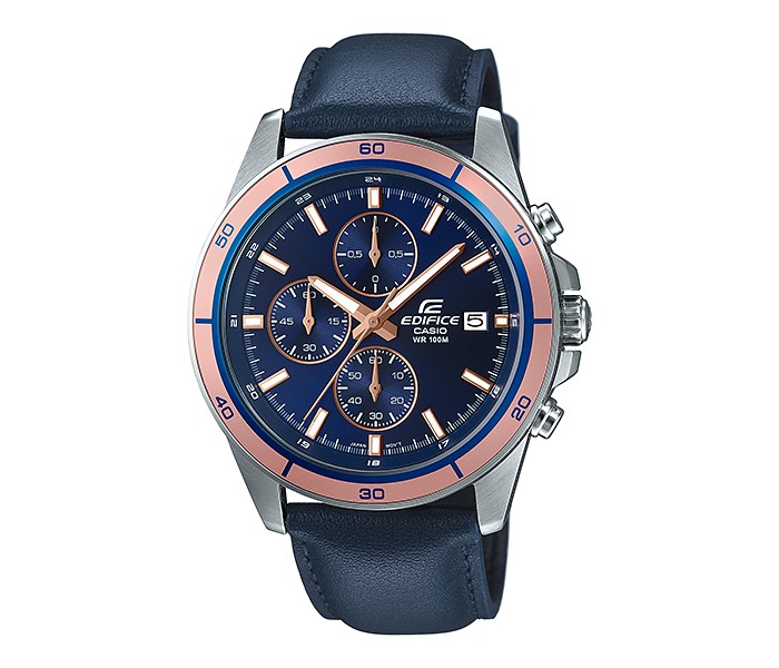 Casio Edifice EFR-526L-2AVUDF Mens Analog Watch Blue - Zoom Image