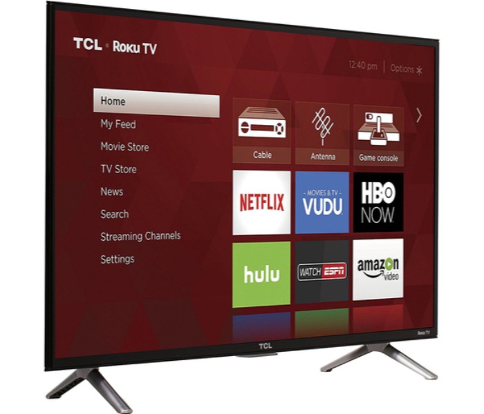 TCL LED32S6200 32 Inch Full HD Smart TV Black - Zoom Image 1