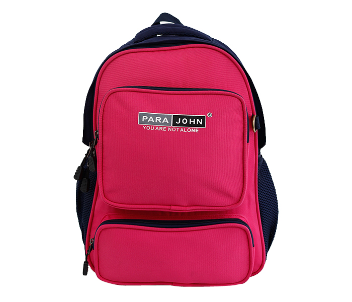 Para John PJSB6023 15-inch School Backpack - Pink - Zoom Image 1