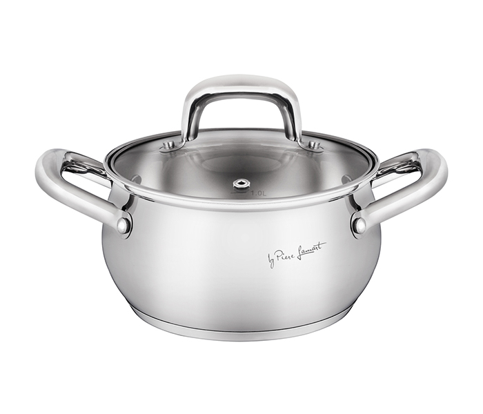 Lamart LT1111 Shape Stainless Steel Set of Pots - 8 Pieces - Zoom Image 1