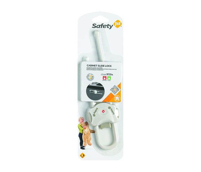 Safety 1st 39096760 Cabinet Slide Locker - White - Zoom Image 2