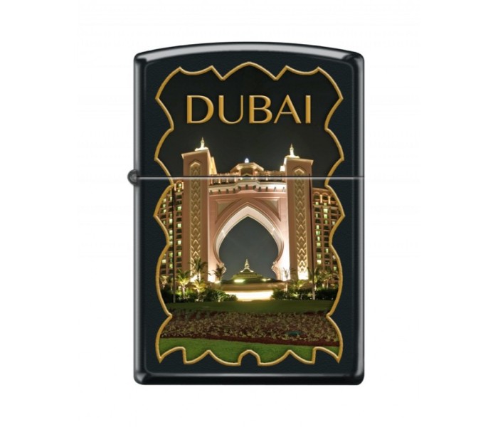 Zippo 218-CI404968 Regular Dubai Lighter Black - Zoom Image