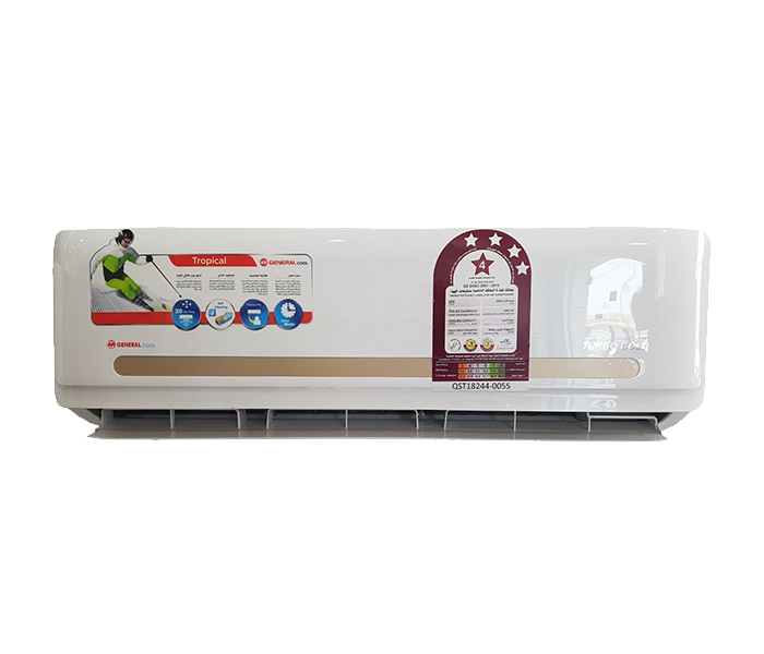 General Cool ASTABE-24CRN1-B1 2 Ton Split Air Conditioner with Rotary Compressor -White - Zoom Image