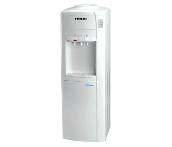 Nikai NWD1245C Fighting Series 3 Taps Water Dispenser With Cabinet White - Zoom Image