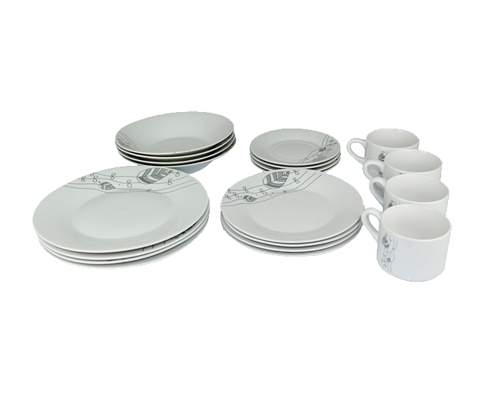 In-house DS-4807 20 Pieces Ceramic Dinner Set - Zoom Image 4