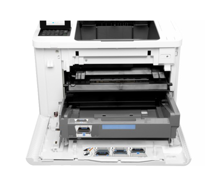 HP M607DN LaserJet Enterprise Laser Printer - White - Zoom Image 3