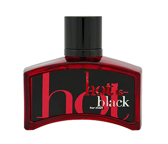 Nuparfums 100ml Hot is Black Eau De Toilette Spray For Men - Zoom Image 1