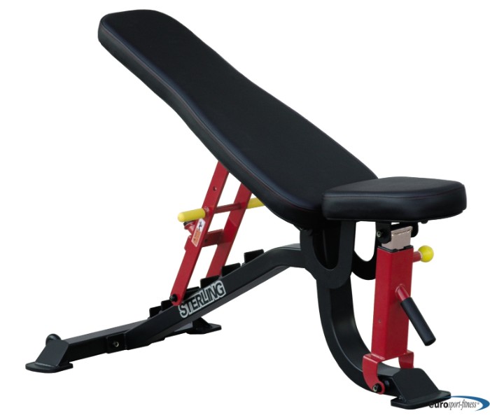 TA Sport SL7011 13010189 Fid Bench Black and Red - Zoom Image