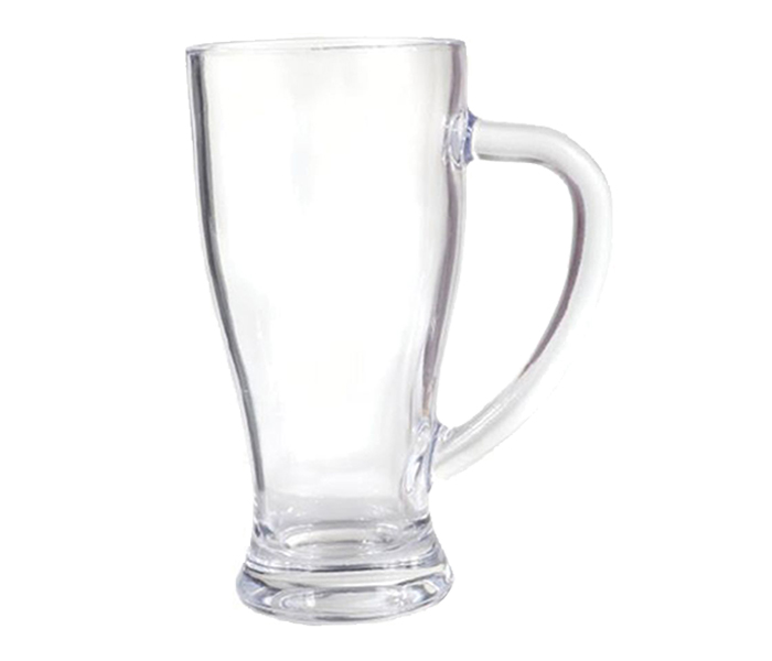 Delcasa DC1418 4 Piece Glass Cup Set - 14oz, Clear - Zoom Image