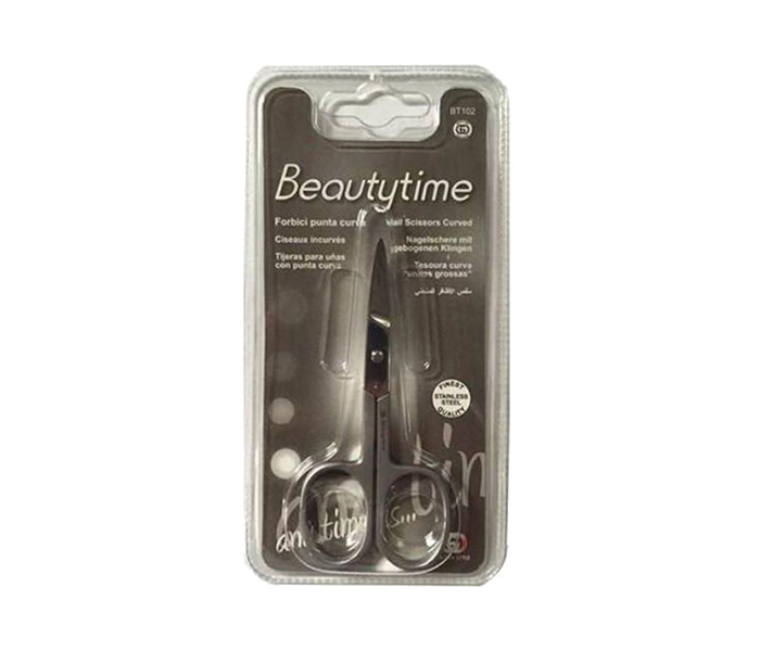 Beautytime N11029004A Straight Nail Scissors - Silver - Zoom Image 1