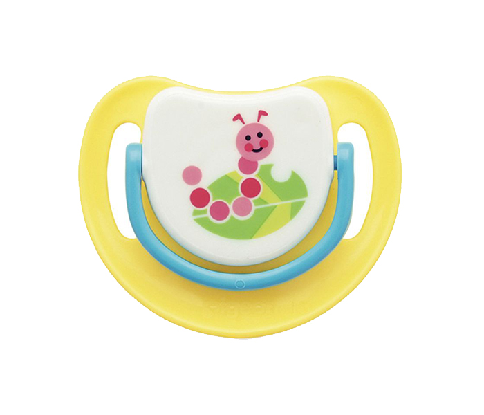 Pigeon N11583495A Step-2 Silicon Caterpillar Pacifier - Multicolor - Zoom Image