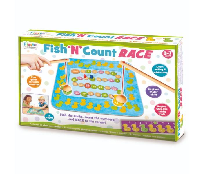 Fiesta Crafts T-2812 Fish N Count Race Assorted - Zoom Image 1