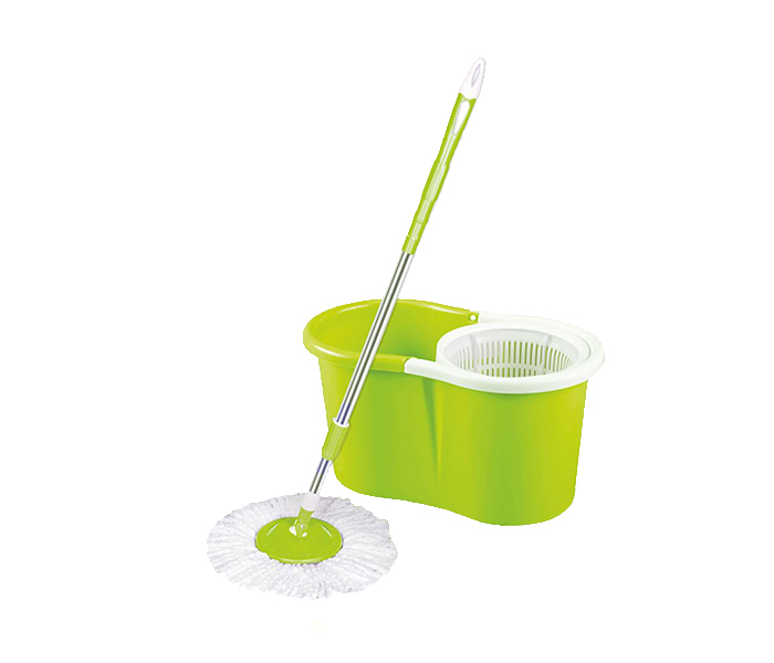 Royalford RF9443 Optimistic Spin Easy Mop - Green & White - Zoom Image