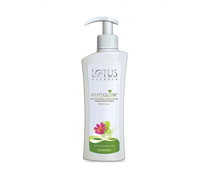 Lotus Herbals Whiteglow Skin Whitening & Brightening Hand and Body Lotion - 300ML - Zoom Image