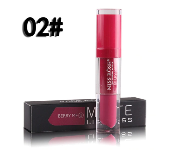 Miss Rose 7701-026M Longlasting Matte Lip Gloss 02 Berry Me - Zoom Image