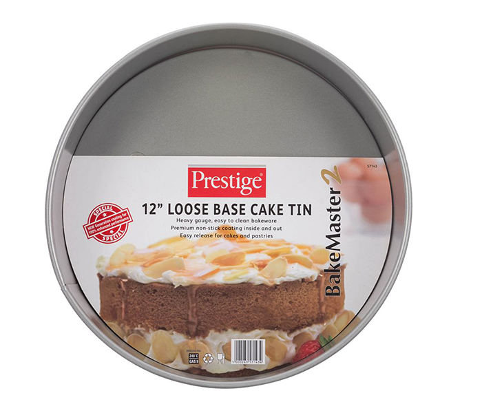 Prestige PR57143 30CM Bakeware Loose Base Round Cake Pan - Grey - Zoom Image 2